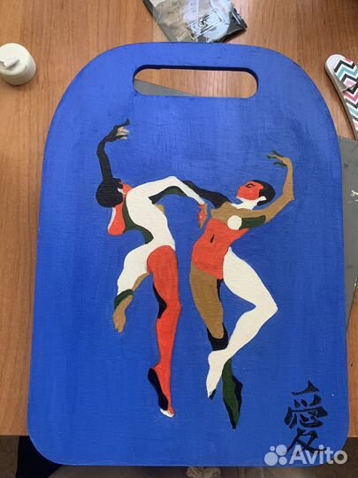 Картина на дереве