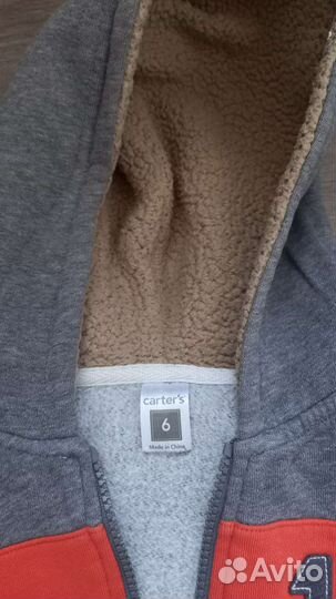 Джинсы и тёплая кофта 6 лет