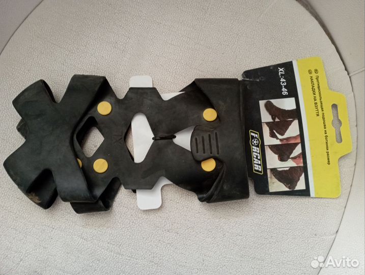 Противоскользящая подошва (ледоступы)