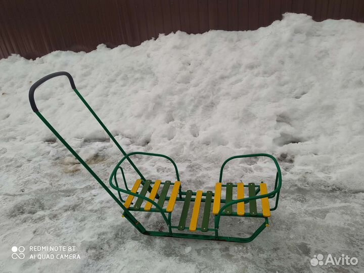 Санки коляска для двойни