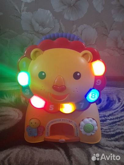 Каталка-толокар Львенок со звуком