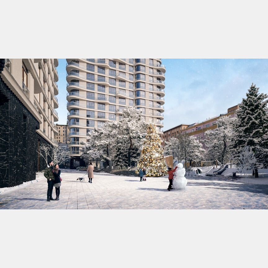 1-к. квартира, 104,6 м², 5/14 эт.