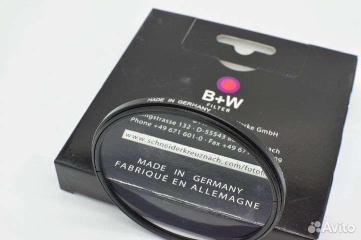 Светофильтр B+W 58 mm UV haze MRC-Nano