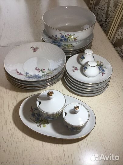 Сервиз jlmenau/henneberg porzellan По предметно
