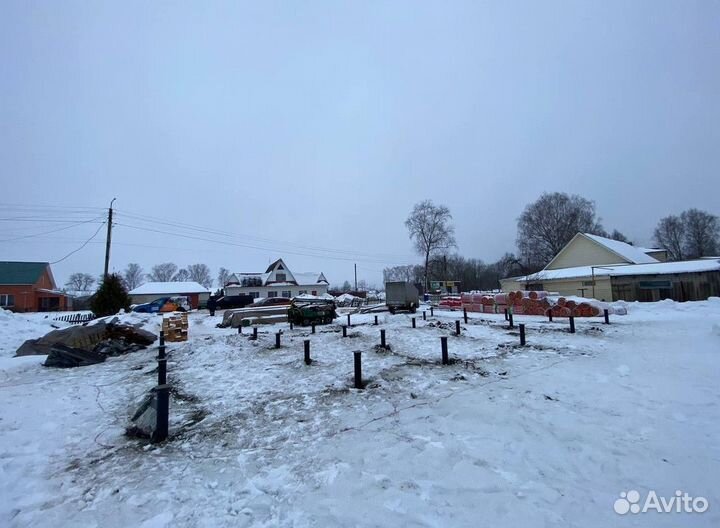 Винтовые сваи. Свайный фундамент для дома под ключ