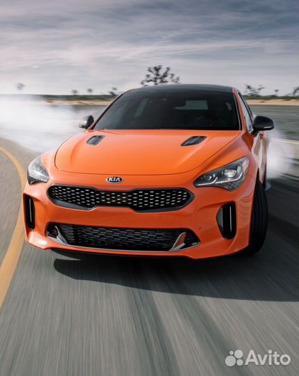 Плёнка зоны погрузки заднего бампера Kia Stinger (2017-2023)