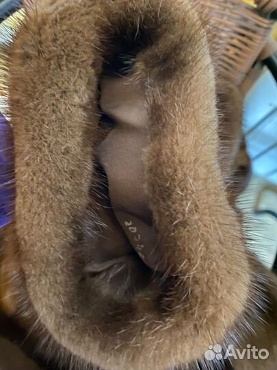 Полушубок норковый как новый