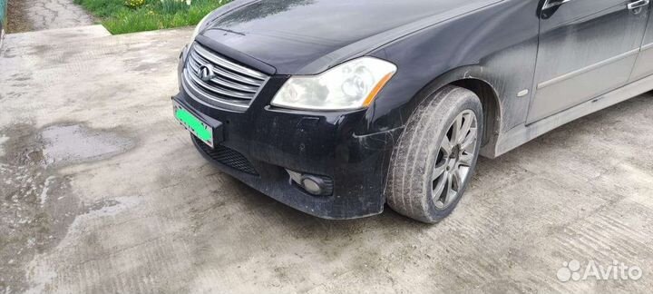 Бампер infiniti m35 Nissan fuga 50 рестайл