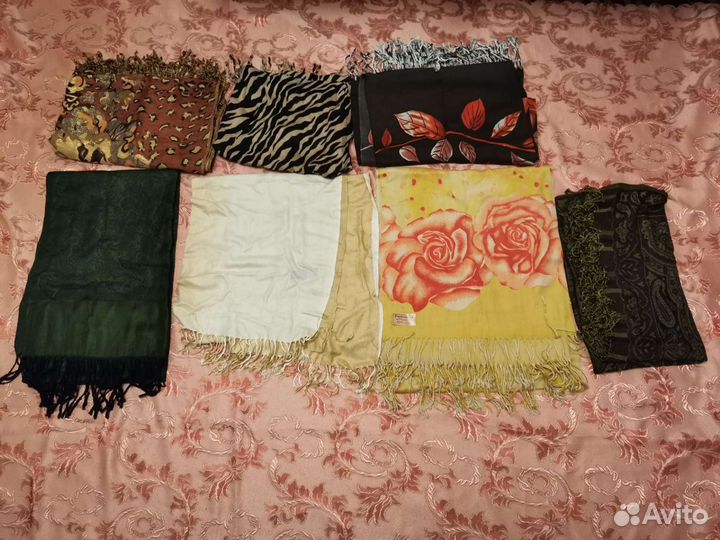 Палантины и шарфы