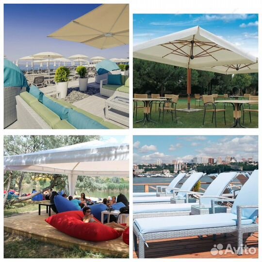 Шатры, беседки,матрасы для шезлонга, зонты