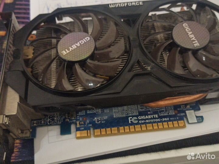 Видеокарта gtx 750ti