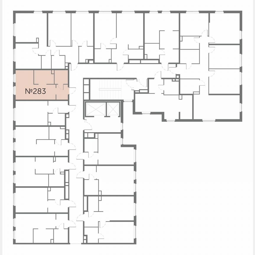 Апартаменты-студия, 27,7 м², 3/17 эт.