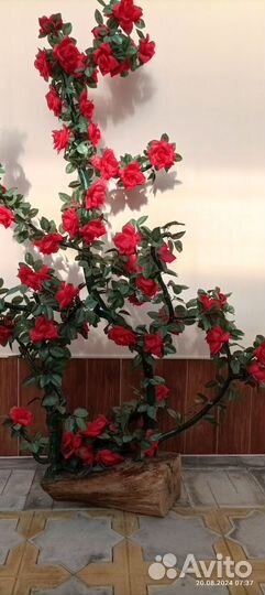 Искусственные цветы,новые,для декора