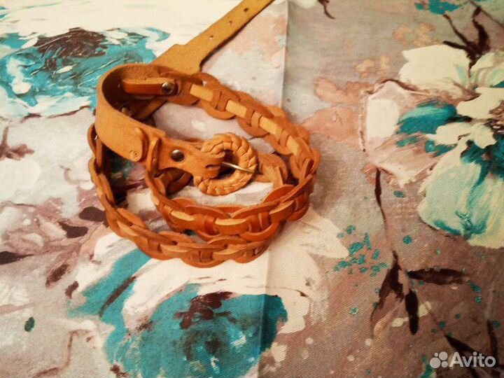 Ремень плетеный