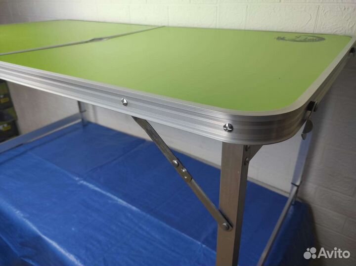 Складной туристический стол, квадратные ножки