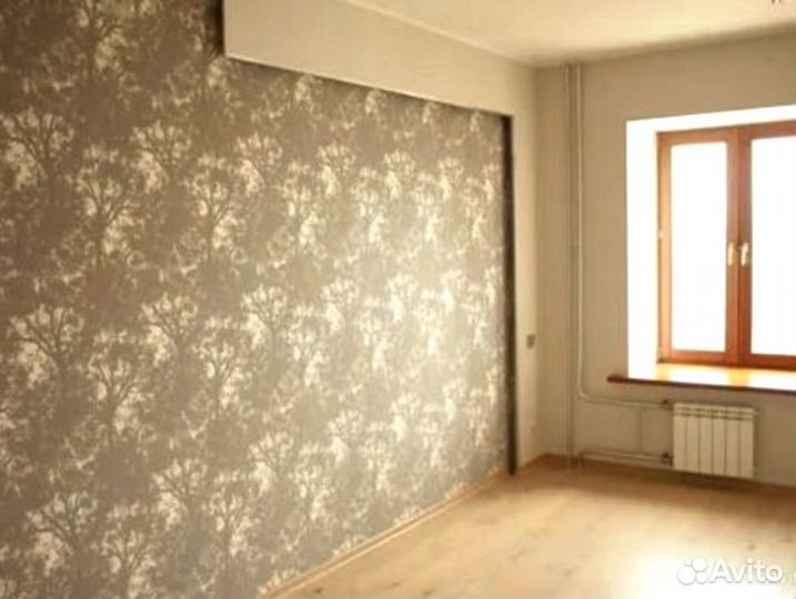 Поклейка обоев