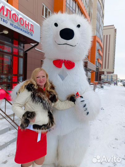 Мишка,ростовые куклы,выписка,корпоратив,свадьба