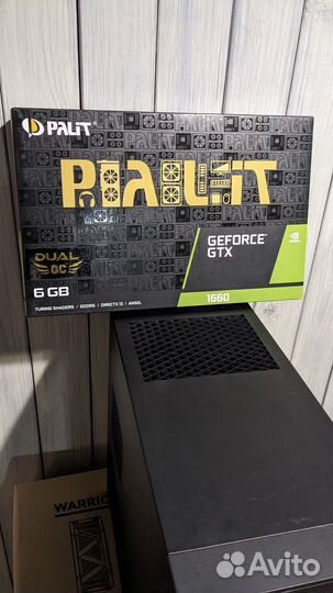 Игровой компьютер 10100f+Gtx 1660