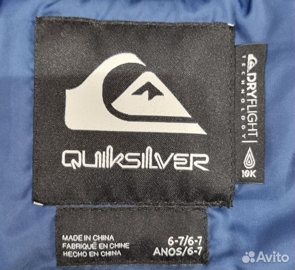 Детский Комбинезон Quiksilver 6/7 лет