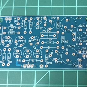 Плата для сборки унч на германиевых транзисторах