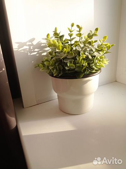 Эмалированное кашпо икеа