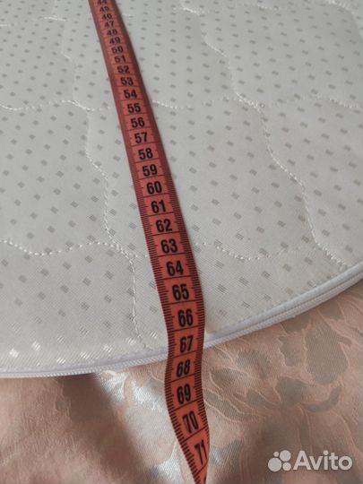 Круглый детский матрас