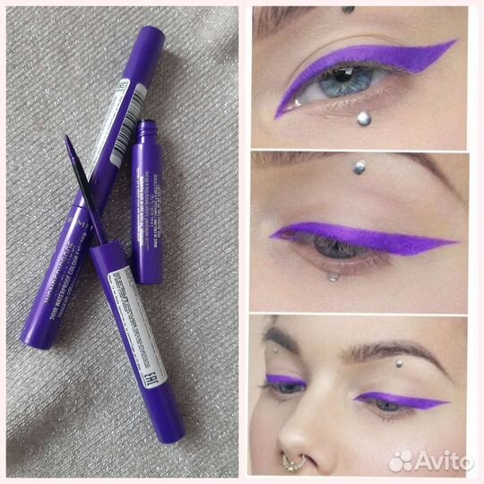 Rimmel wonderprof подводка фиолетовая