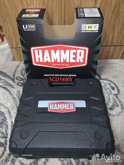 Новый шуруповерт hammer Flex ACD14BS