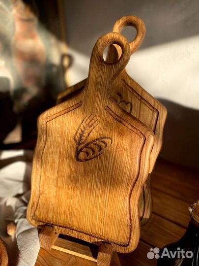 Доска разделочная проварена в масле или набор