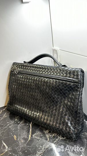 Кожаный портфель Bottega Veneta