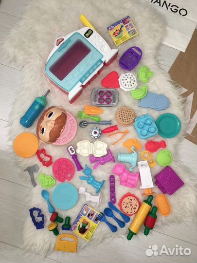 Большой пакет Play doh для лепки с пластилином