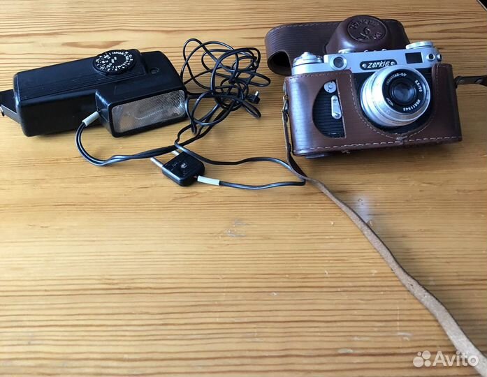 Фотоаппарат с фотовспышкой Zorki-6