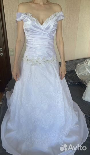 Платье свадебное 40-42 (рост 150-155)