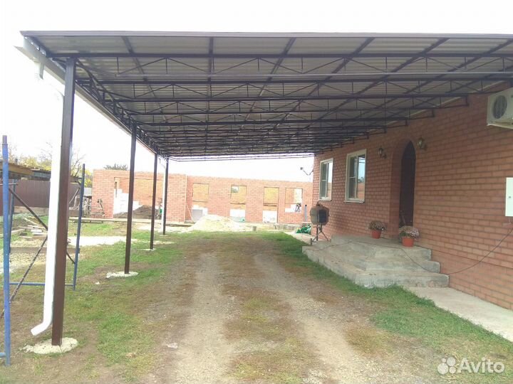 Заборы навесы кровельные работы