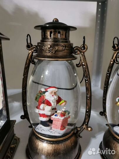 Фонарь светильник музыкальный новогодний