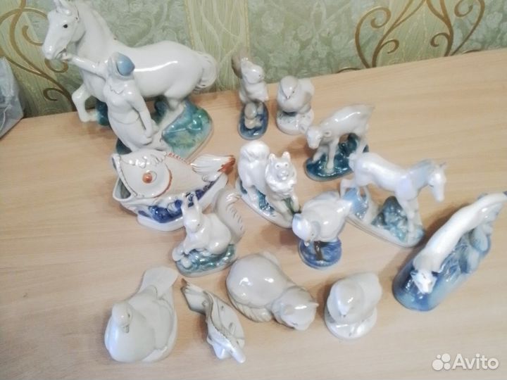 Фарфоровые статуэтки СССР