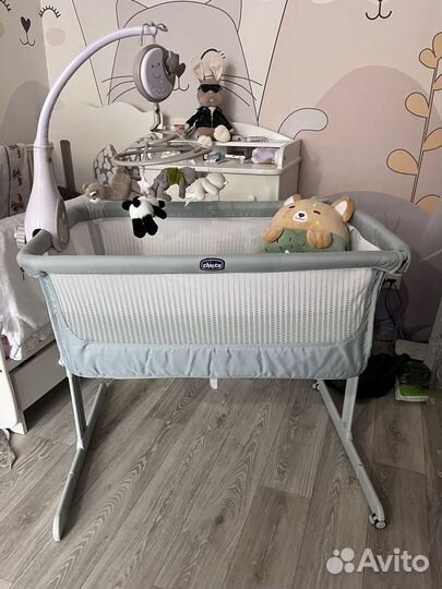 Колыбель chicco next2me air