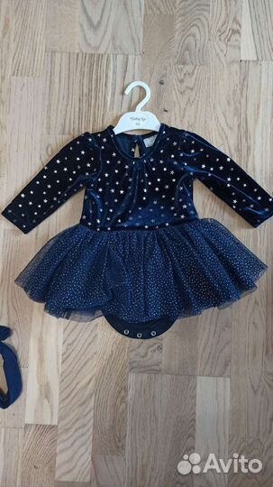 Нарядное боди 68 на 6 месяцев