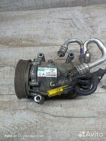 Компрессор кондиционера Citroen C4 2007