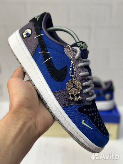 Кроссовки Nike air jordan 1 low voodoo
