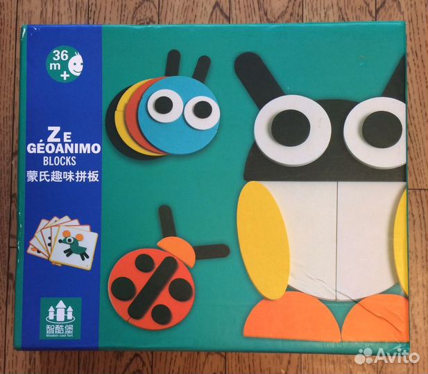 Геоанимо Конструктор-мозаика