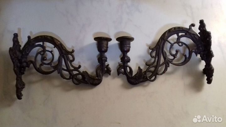 Настенные подсвечники пара 