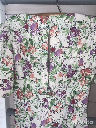 Хлопковое платье zara