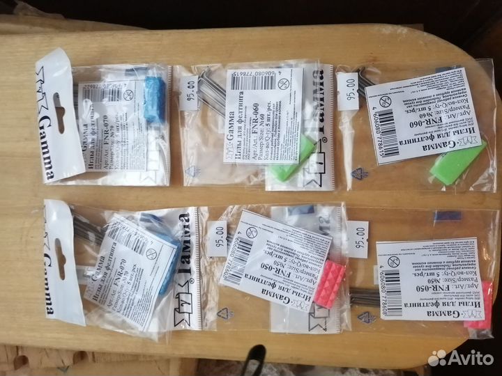 Пряжа для валяния, иглы для валяния