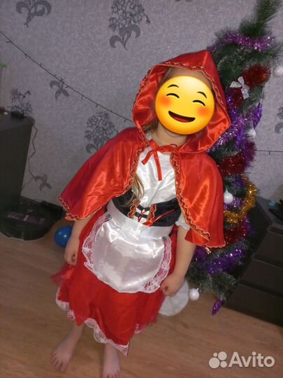 Новогодний костюм для девочки 134