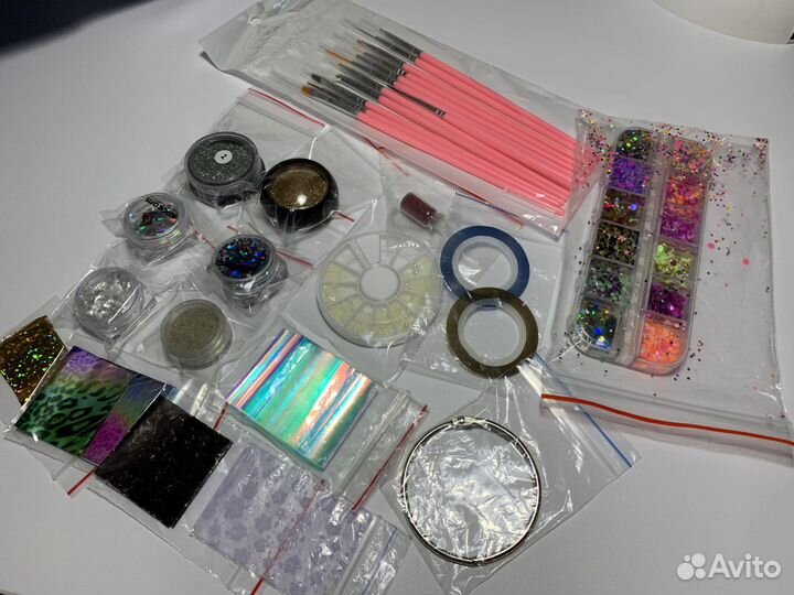 Для маникюра фреза пушер пилка баф стемпинг крем