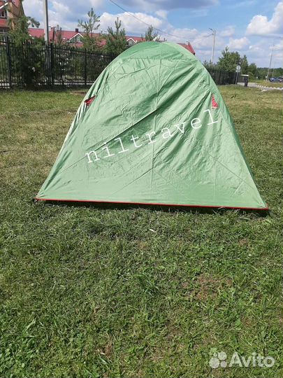 Палатка туристическая 4 местная с тамбуром