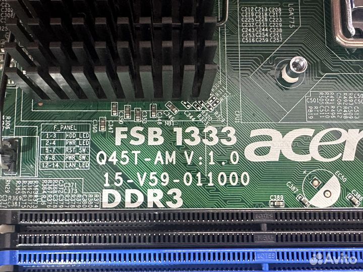 Материнская плата acer Q45T-AM 775