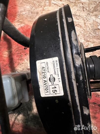 Вакуумный усилитель тормозов Nissan Primera P12