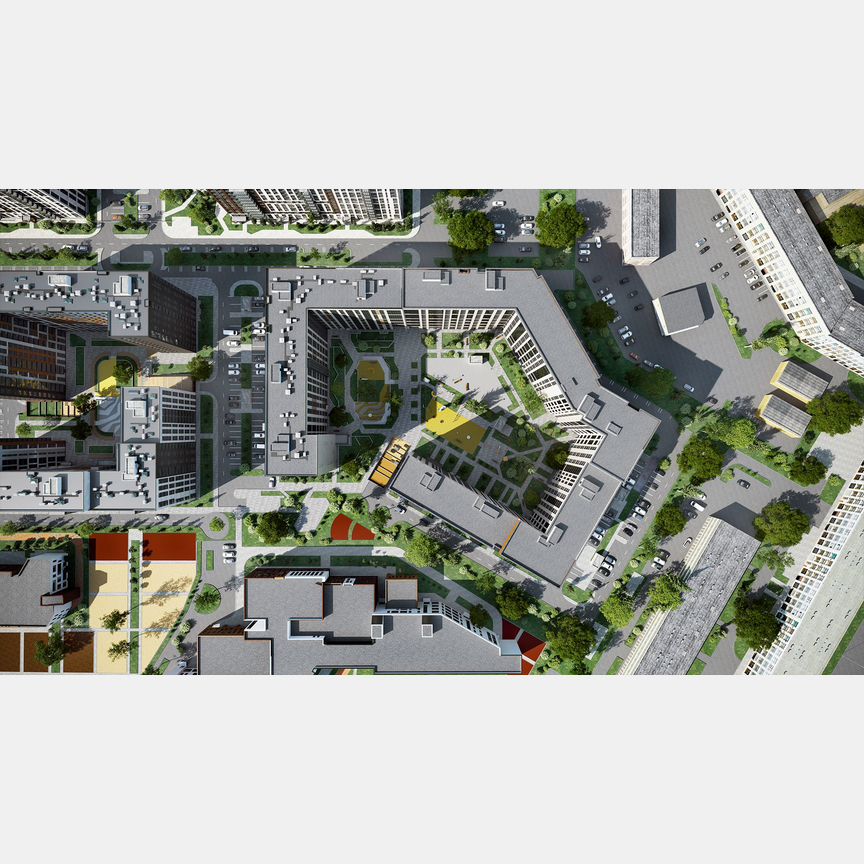 2-к. квартира, 68,7 м², 2/16 эт.